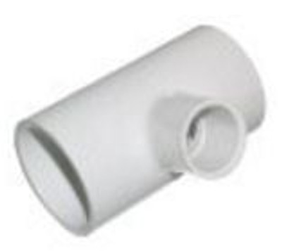 Caldera Spa Pvc Tee 1-1/2 Inch S X 1-1/2 Inch S X 3/4 Inch Slip 30636