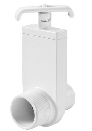 Gate Valve Pool Hose x 1 1/2 MPT Magic Plastics 042315