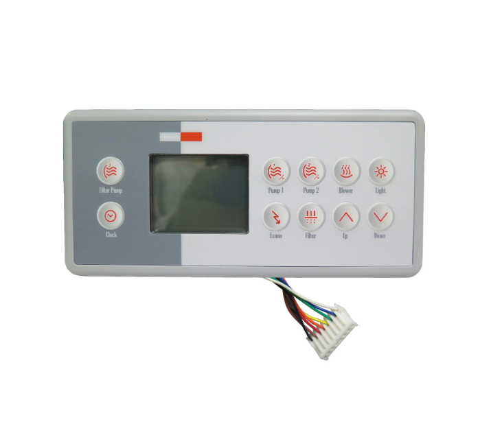 Gecko IN K450 Control Panel BDLINK4503OP 7 Buttons with Overlay