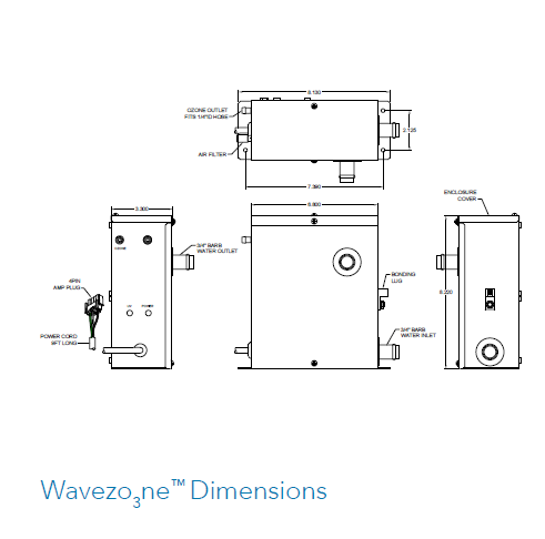 Wavezone UV/O3 including Bulb main image 1
