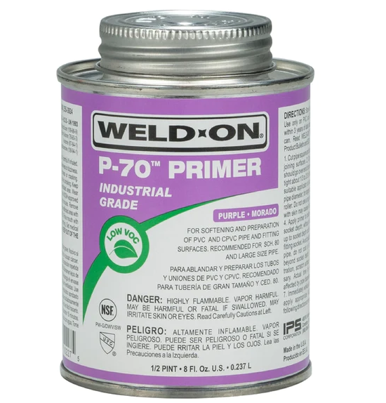 Weld On Wet R Dry PVC Glue 725 Blue Cement