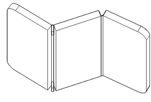 accordian fold