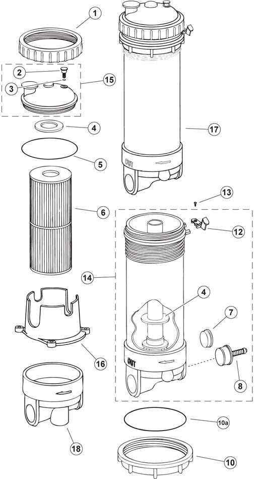 Filbur Fc 2390 Spa Filter C 4950 Prb50 In