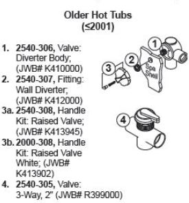 diverter valve parts