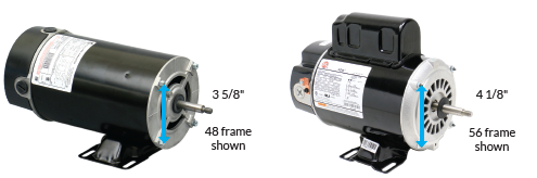 motor bolts distance