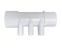 Shreen Manifold Rising Dragon Manifold 6 Port 2 Inch Slip x Spg with 3/4 Inch Smooth Barb