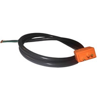 MJJ Plug Pump Cord 1-Speed 14-3 48 Inches Orange