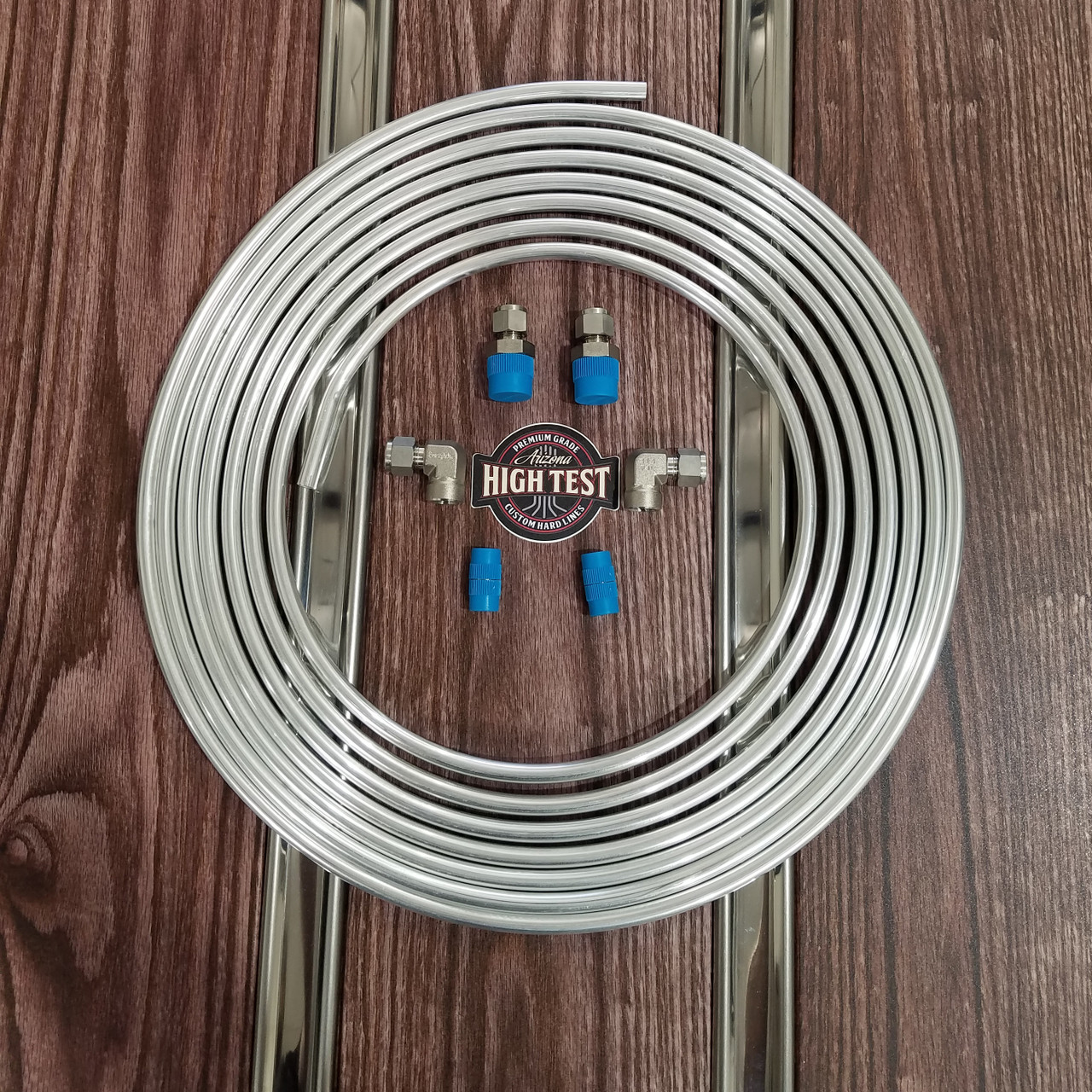 GSI 1955-1987 Air Hardline Kit w/ AN Fittings (Full Length)