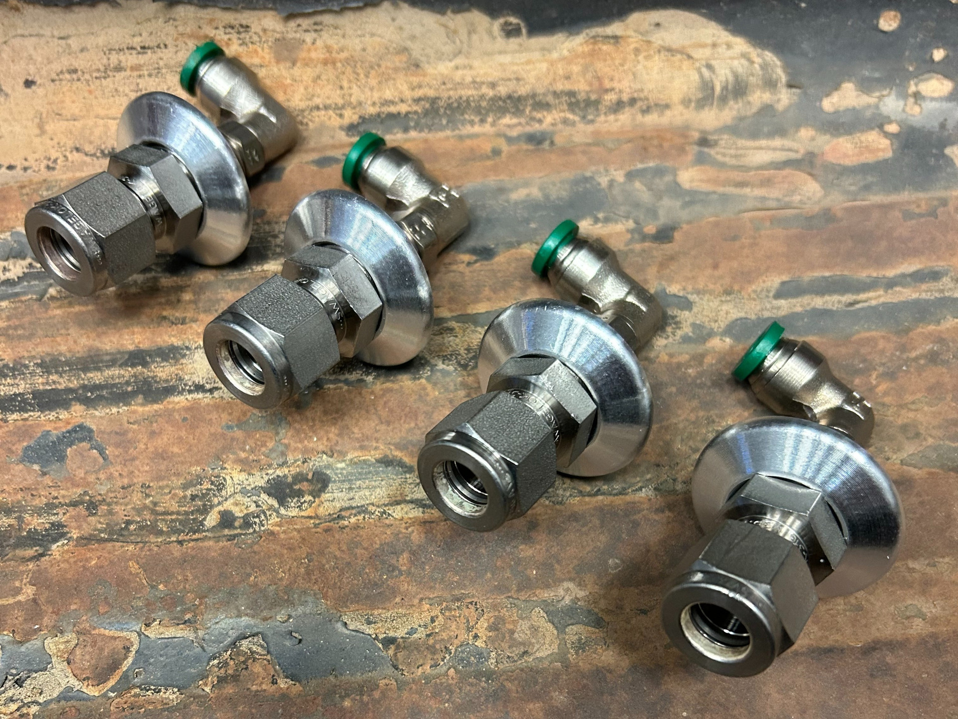 Blind Bulkhead Fitting for Boxed Chassis