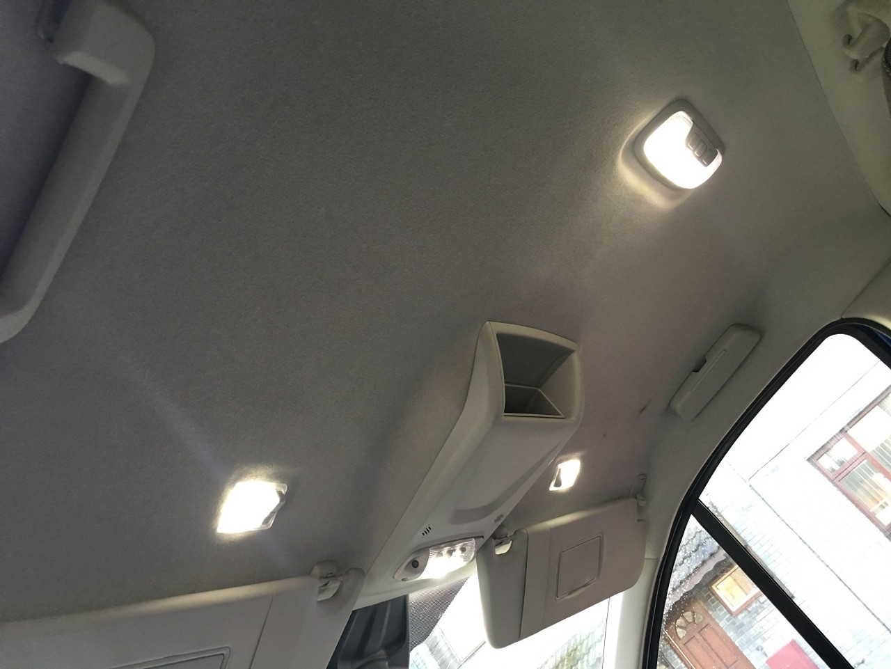 transit custom interior light