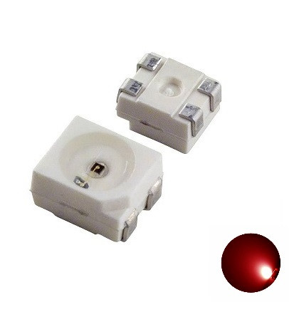 10x RED SMD 3528 LEDs (1210) – Loose SMT PLCC2 Components