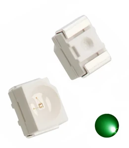 Green PLCC2 3528 SMD LED