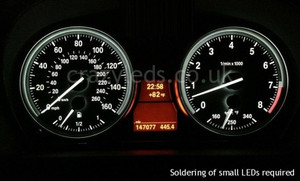 BMW E90 SMD LED Speedometer kit.