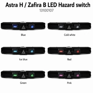 Astra H LED Hazard switch rail 13100107