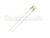 1 x Red flat top 3mm led