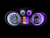 Insignia SMD LED speedometer cluster colour conversion set