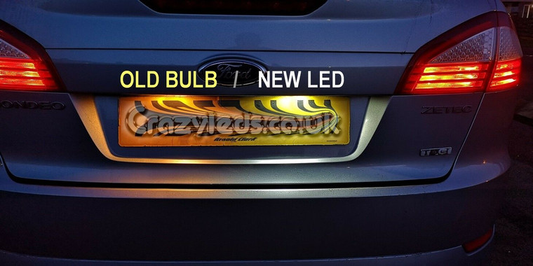 Ford Mondeo MK4 2007-2017 LED Number plate set