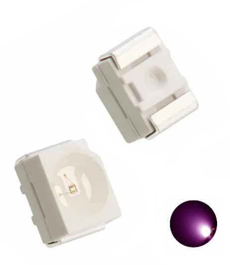 Pink PLCC2 3528 SMD LED