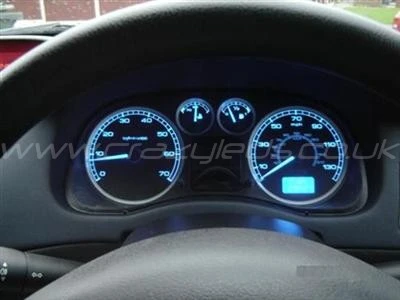 Peugeot 307 SMD LED Speedometer kit.