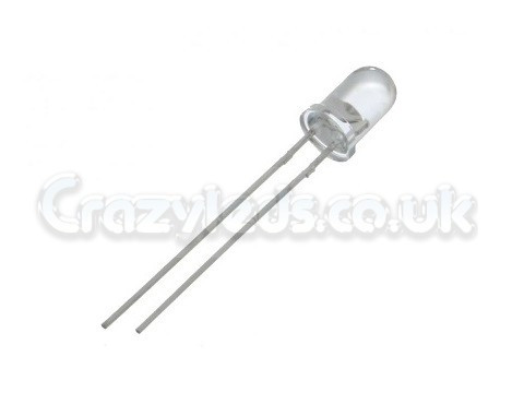 UV Purple 5mm dome top LED