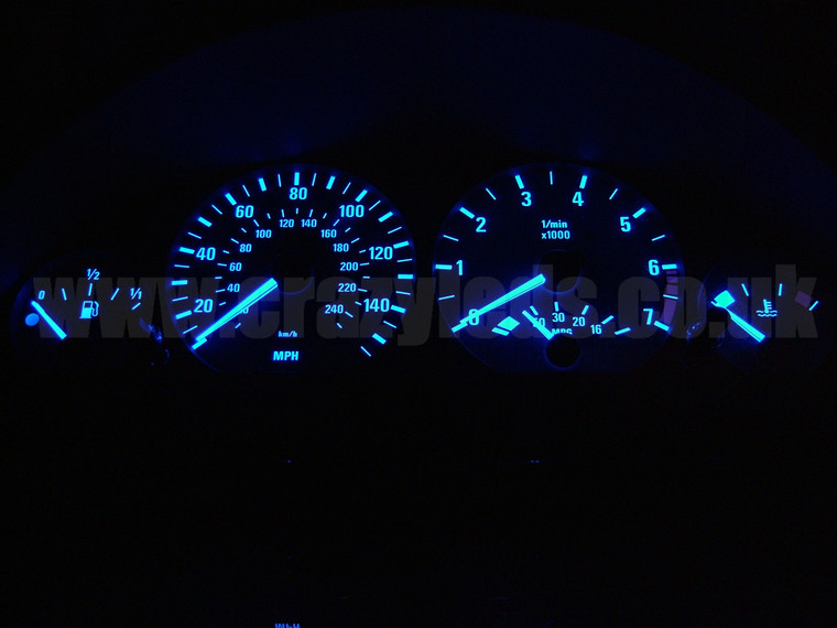 BMW E46 SMD LED Speedometer kit.