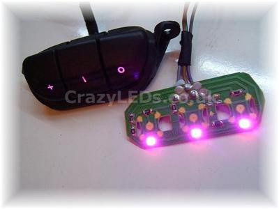 Vectra LED steering wheel control DIY conversion kit