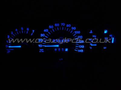 Cavalier LED speedometer conversion.