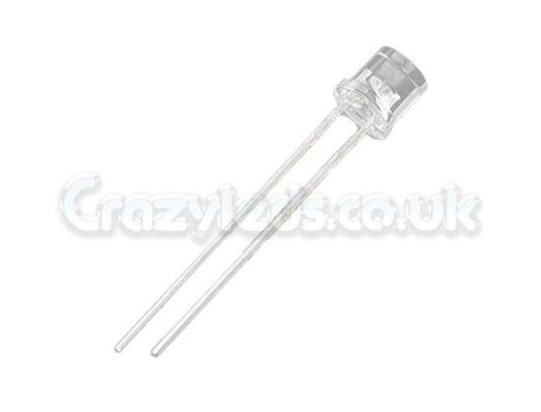 Pink 5mm flat top LED