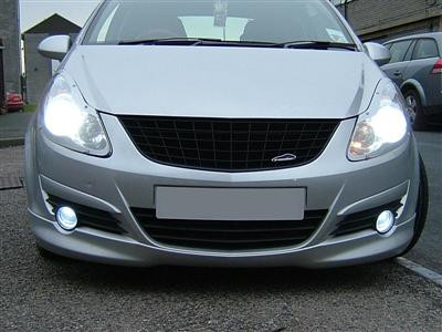 Corsa D H10 9006 LED foglight replacements