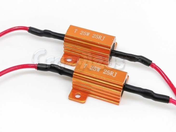 2 x 25w Load resistor kit