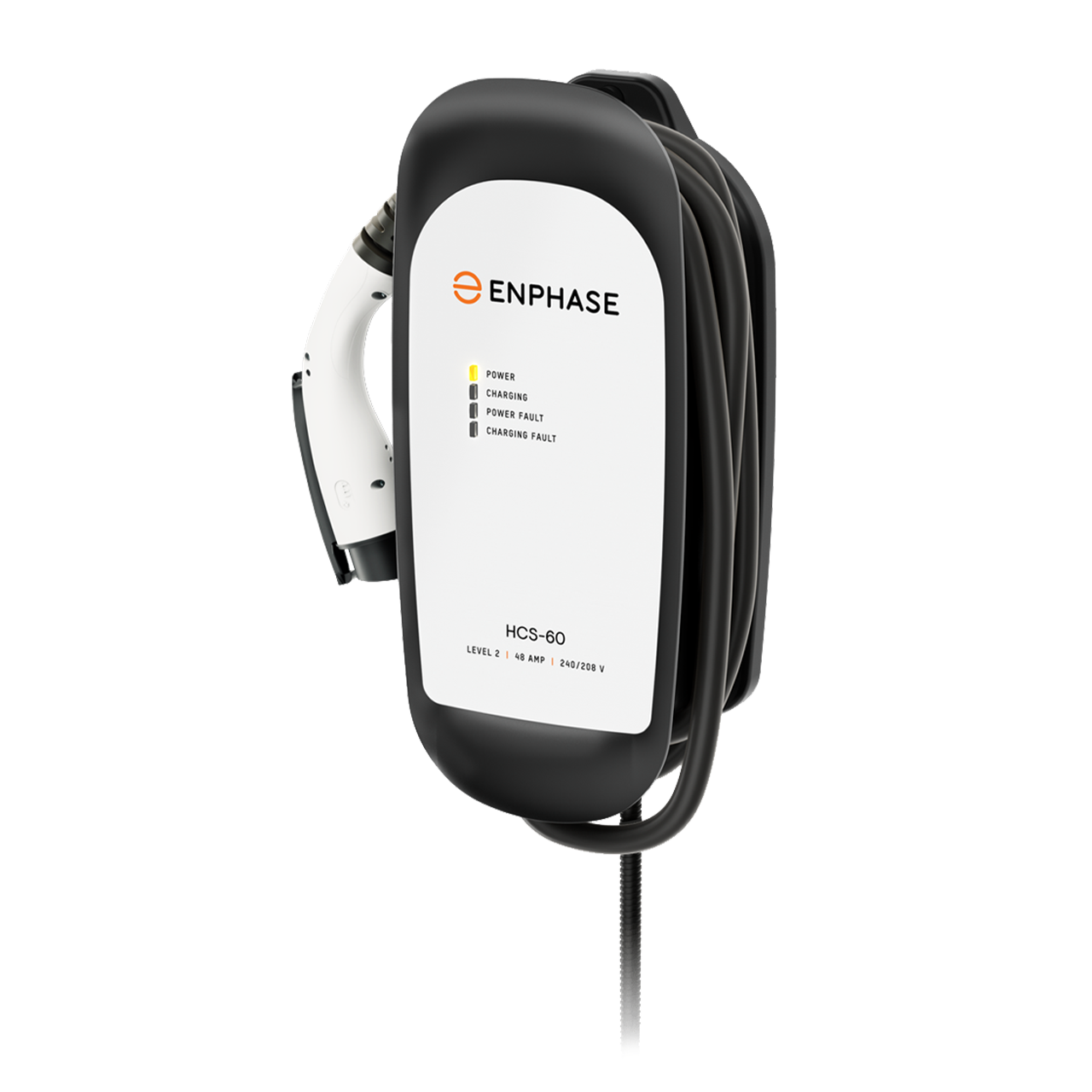 HCS-60 EV Charger angled