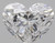 Heart 0.7 F VS1 - #89716
