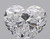Heart 0.7 D VS1 - #90006