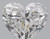 Heart 0.7 D SI1 - #90100