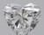 Heart 0.71 D SI1 - #90217