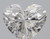 Heart 0.82 F VVS1 - #90700