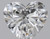 Heart 0.91 G VVS2 - #90868