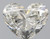 Heart 1 J VVS2 - #91007