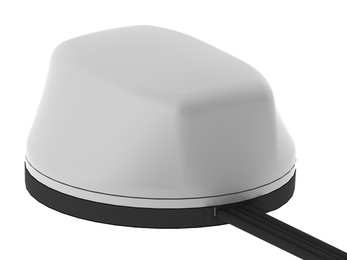 MLTM402-3C3C3J2C-WHT-180 multiband mag-mount antenna, 4-cables