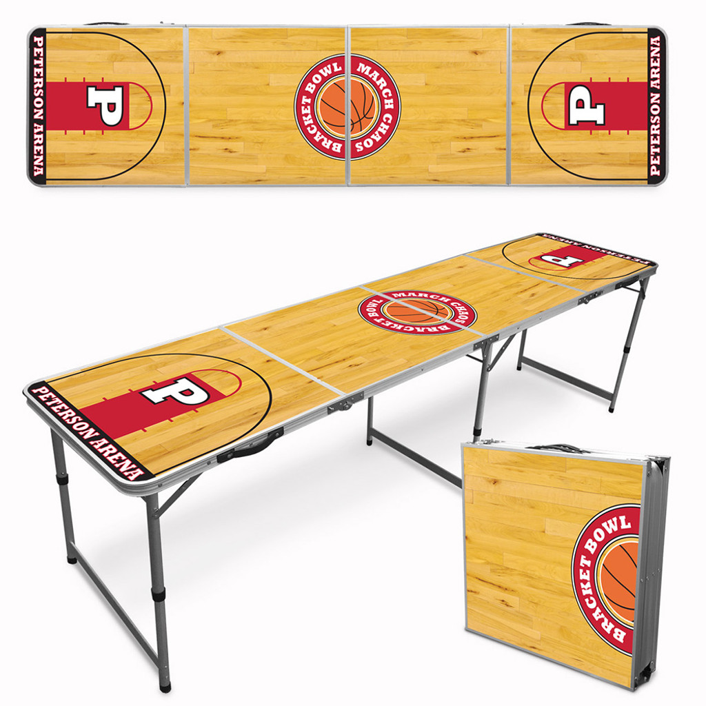 Custom Tailgate / Beer Pong Table - Basketball Court