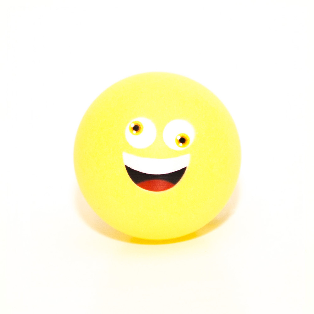 Emoji Pong Balls - Funny Pack (16 balls)