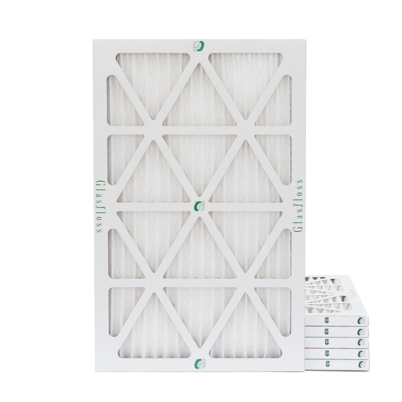Filterbuy 16x25x2 Pleated AC Furnace Air Filters – MERV 13, Electrostatic, 2-Pack & Bulk Options