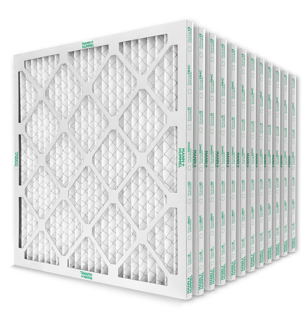 Ideal Dependable 18x20x1 MERV 8 Pleated AC Air Filters - Case of 12