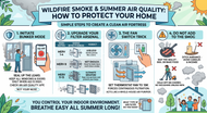 Wildfire Smoke and Summer Air Quality: How to Protect Your Home