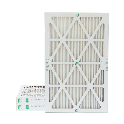 18x24x2 MERV 10 ( FPR 6-7 ) AC and Furnace Pleated 2" Inch Air Filters.   Quantity 3