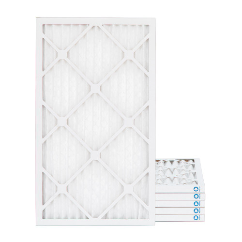 10x24x1 MERV 11 ( FPR 8-9 ) AC and Furnace Pleated Air Filters.   Quantity 6