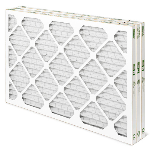 14X18X1 MERV 8 Pleated AC Furnace Air Filters.    3 Pack