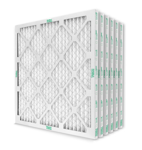 20x23x1 MERV 8 ( FPR 5-6 ) AC and Furnace Pleated Air Filters.   Quantity 6