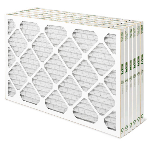 20x30x1 MERV 8 Pleated AC Furnace Air Filters.    6 Pack