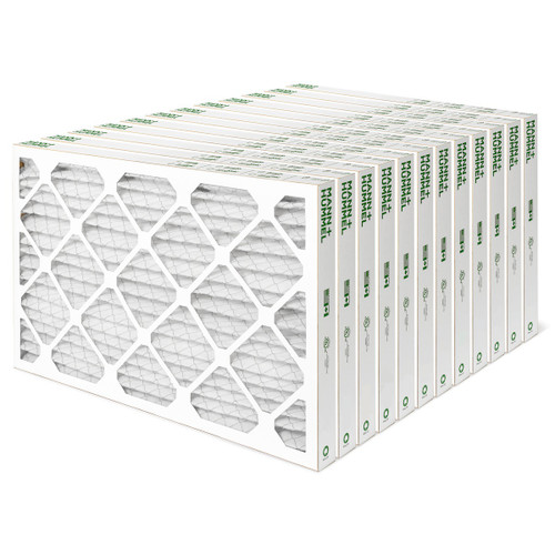16x25x2 MERV 8 Pleated AC Furnace Air Filters.   Case of 12